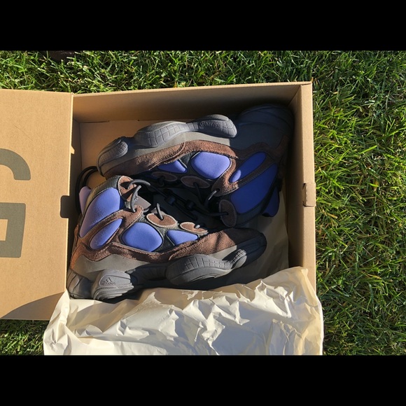 Yeezy 500 High Tyrian Slate  SZ. 10 - Picture 5 of 16